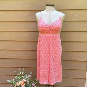 Dakini Women’s Small Pink Print Sundress